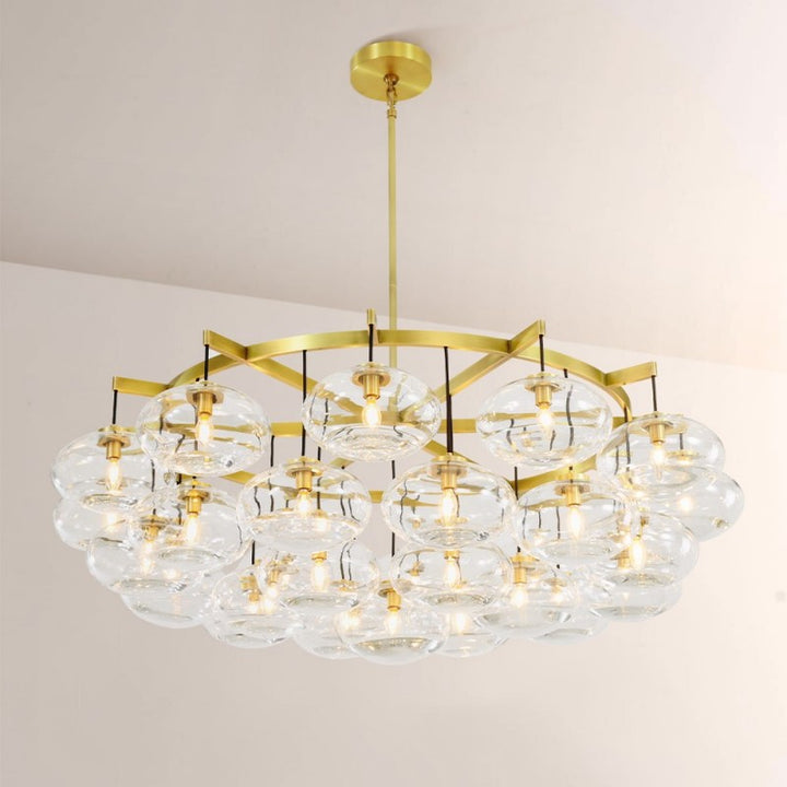 Cabrette Round Chandelier 60"