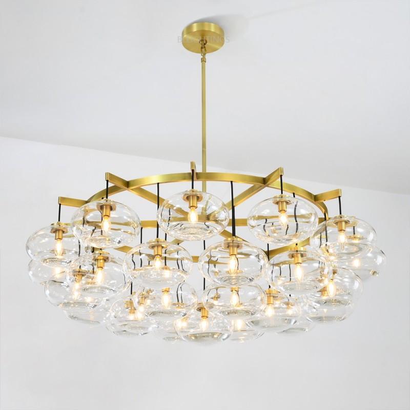 Cabrette Round Chandelier 60"