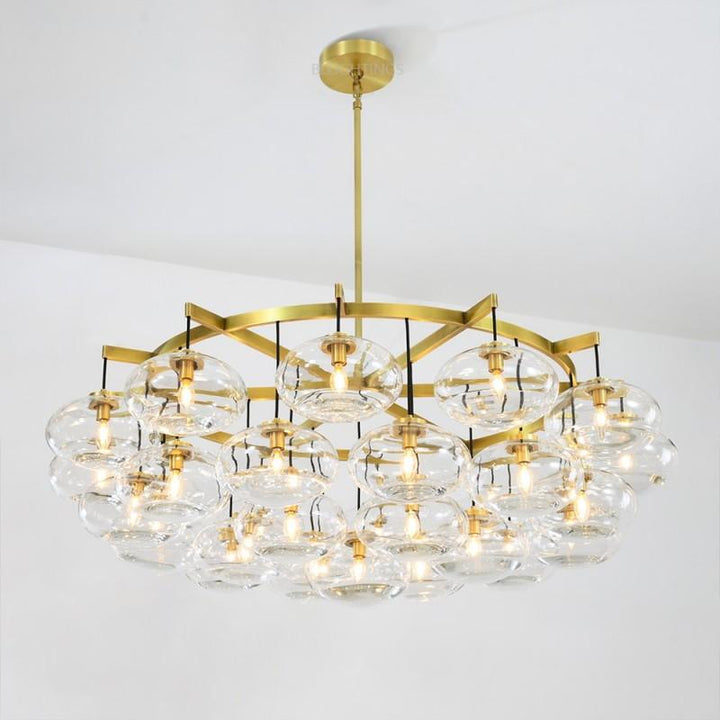 Cabrette Round Chandelier 60"