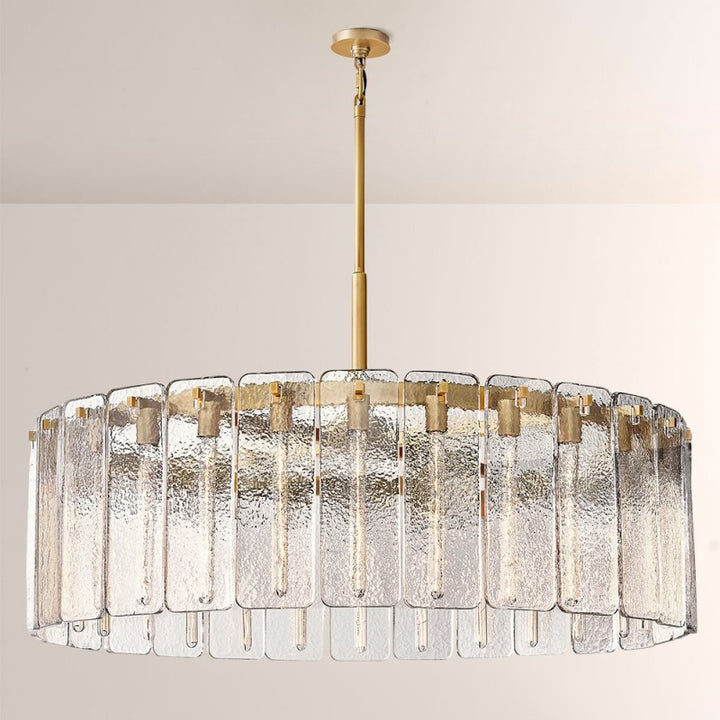 Calama Glass Round Chandelier 48"