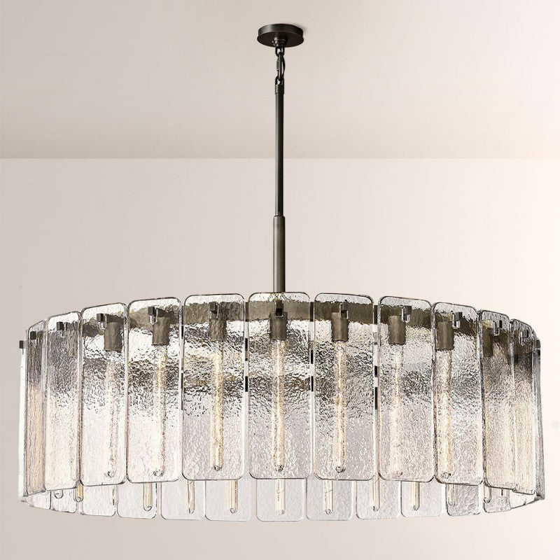 Calama Glass Round Chandelier 48"