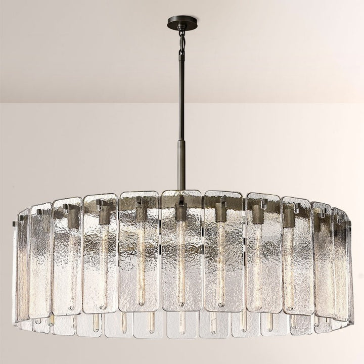 Calama Glass Round Chandelier 48"