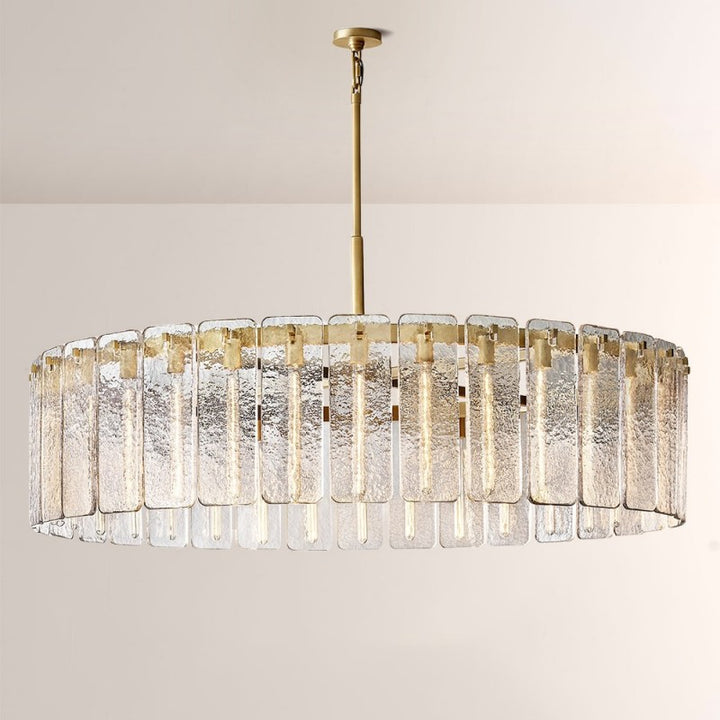 Calama Glass Round Chandelier 60"