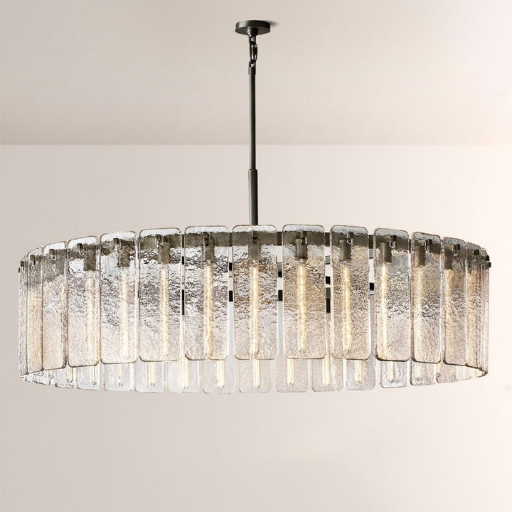 Calama Glass Round Chandelier 60"