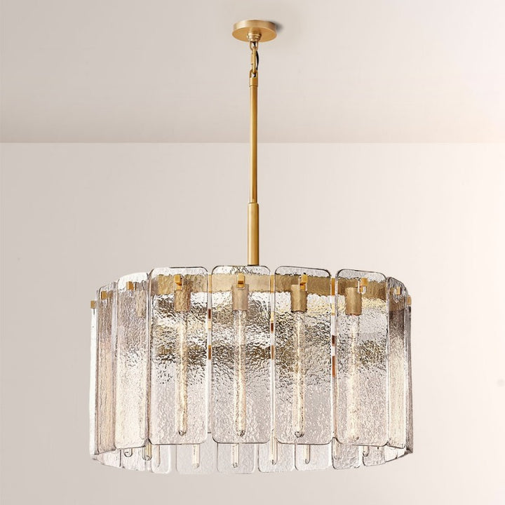 Calama Glass Round Chandelier 36"