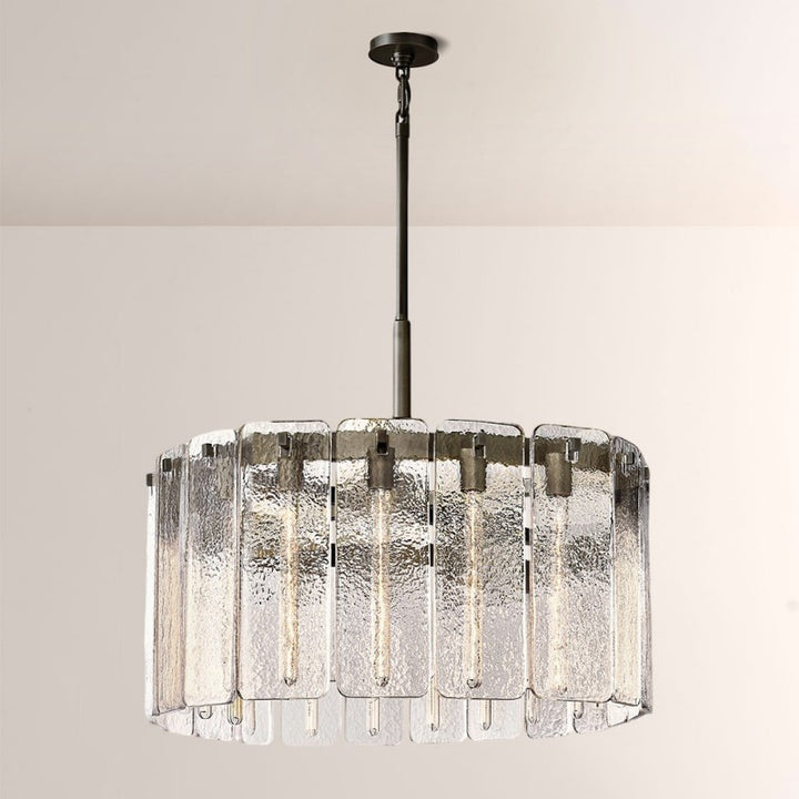 Calama Glass Round Chandelier 36"