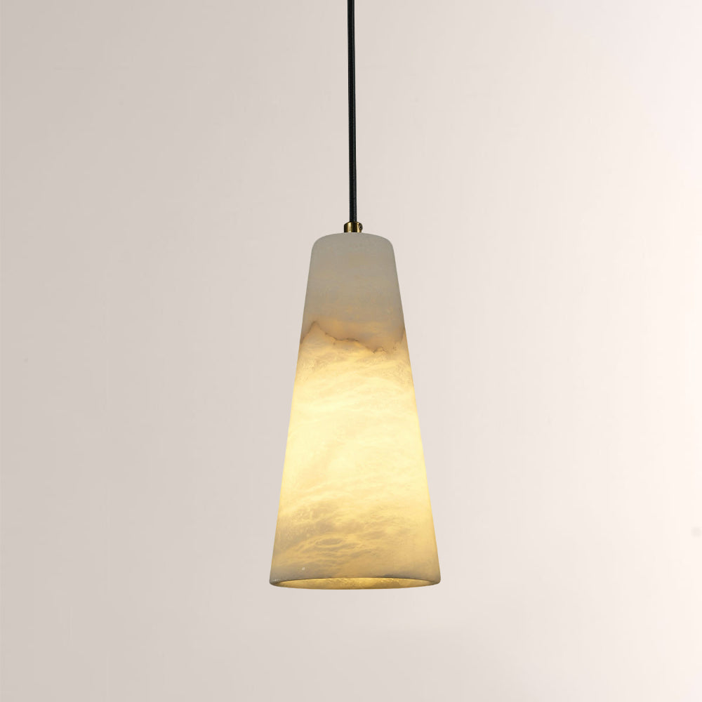 Capus Conical Alabaster Pendant