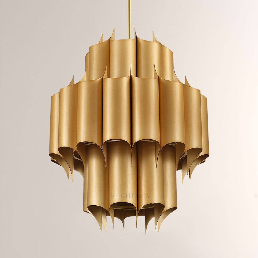Cathedral Sculptural Chandelier 24"