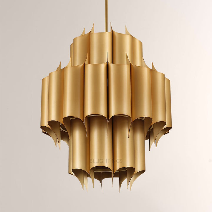 Cathedral Sculptural Chandelier 24"