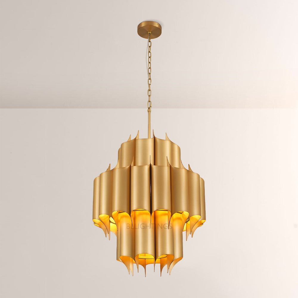 Cathedral Sculptural Chandelier 24"