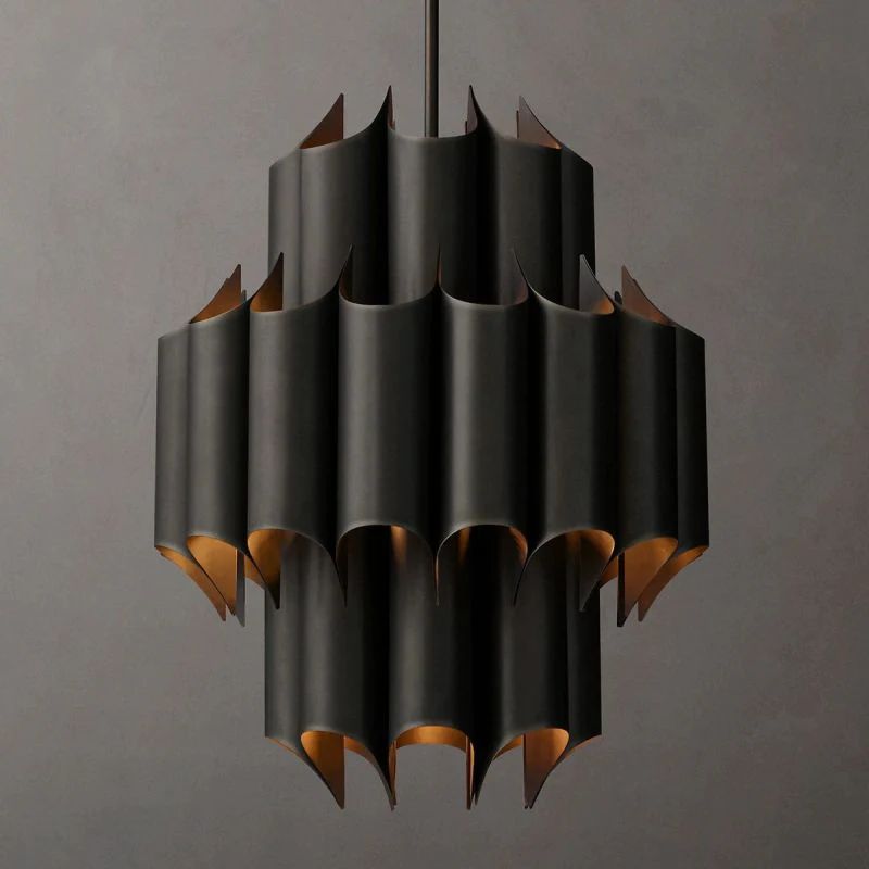 Cathedral Sculptural Chandelier 24"