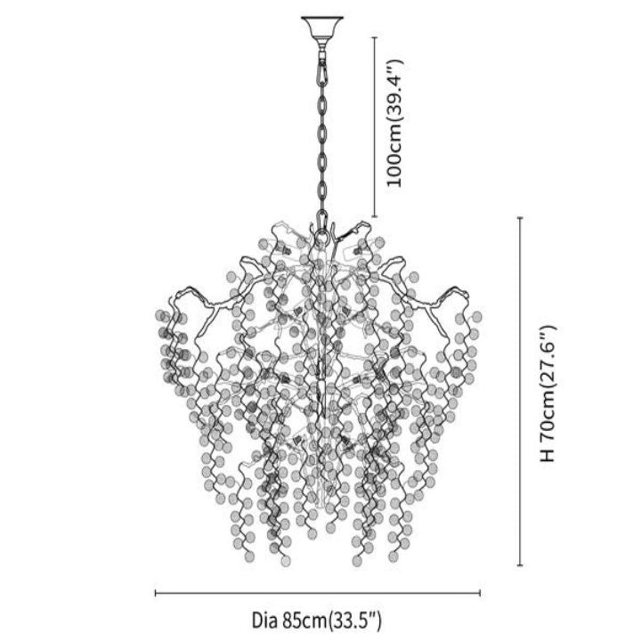 Cathy Crystal Chandelier