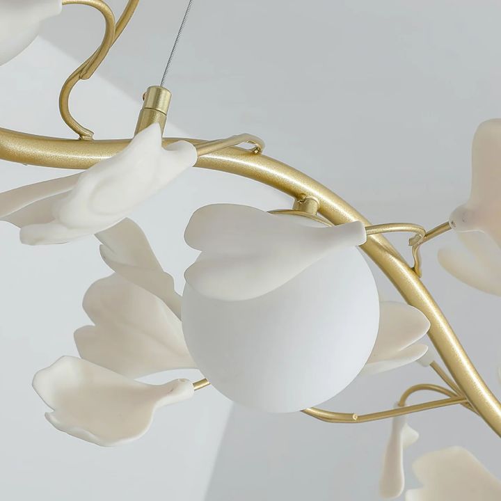 Ceramic Glass Chandelier