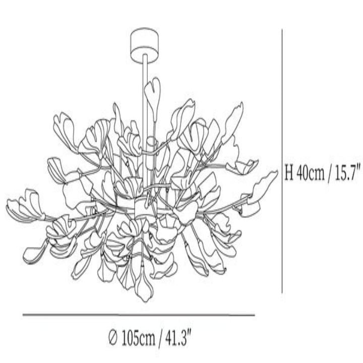 Ceramic Luxury Chandelier Style A