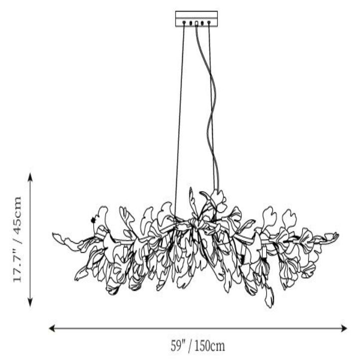 Ceramic Luxury Chandelier Style C