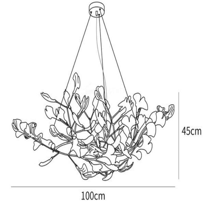 Ceramic Luxury Chandelier Style D