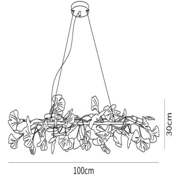Ceramic Luxury Chandelier Style E