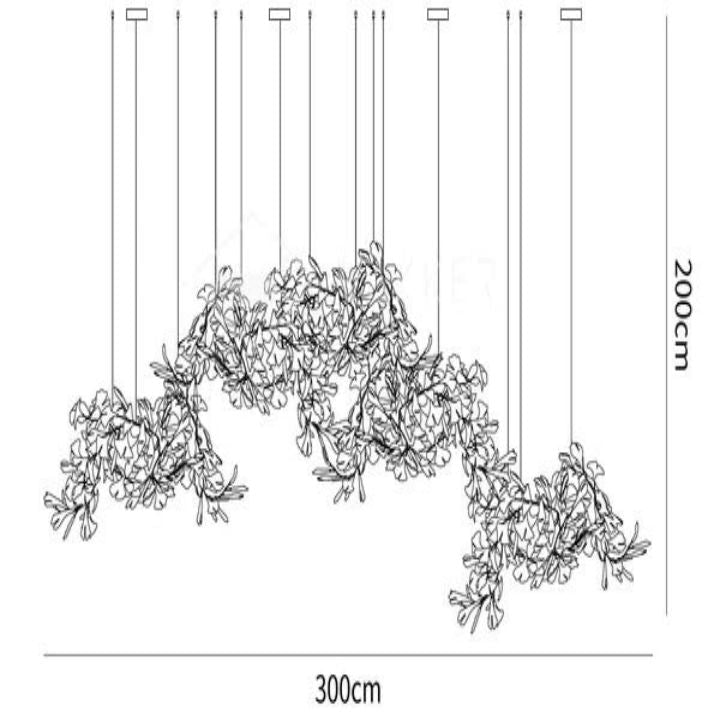 Ceramic Luxury Chandelier Style H