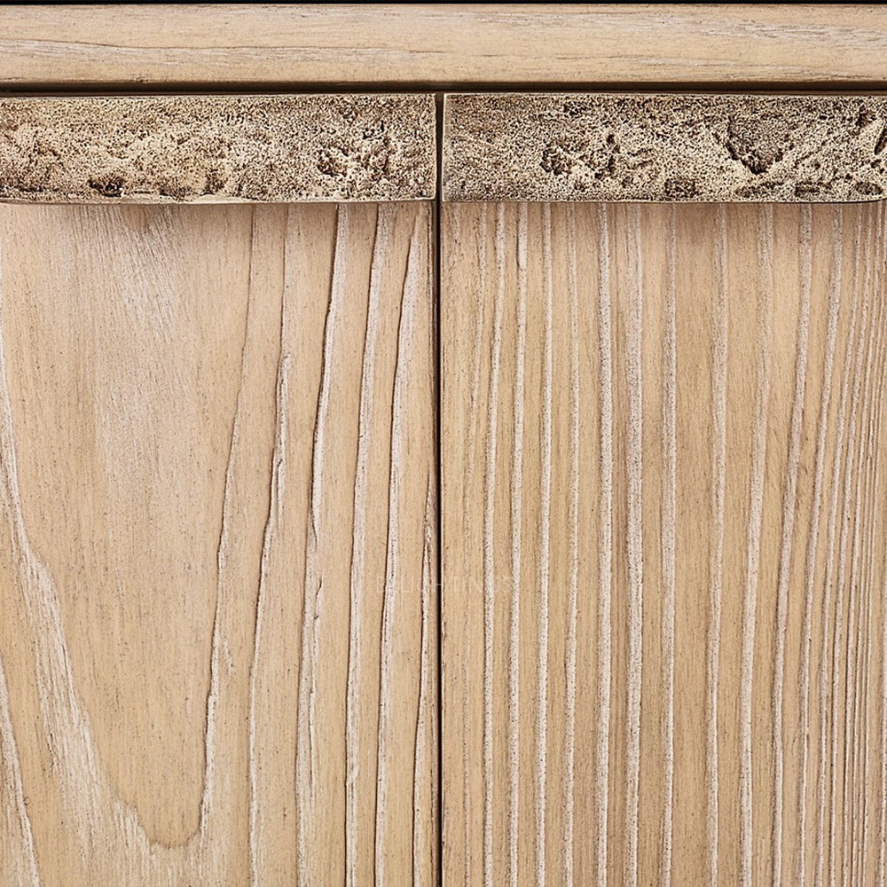 Cira Solid Wood 6-door Sideboard