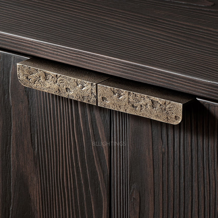 Cira Solid Wood 6-door Sideboard