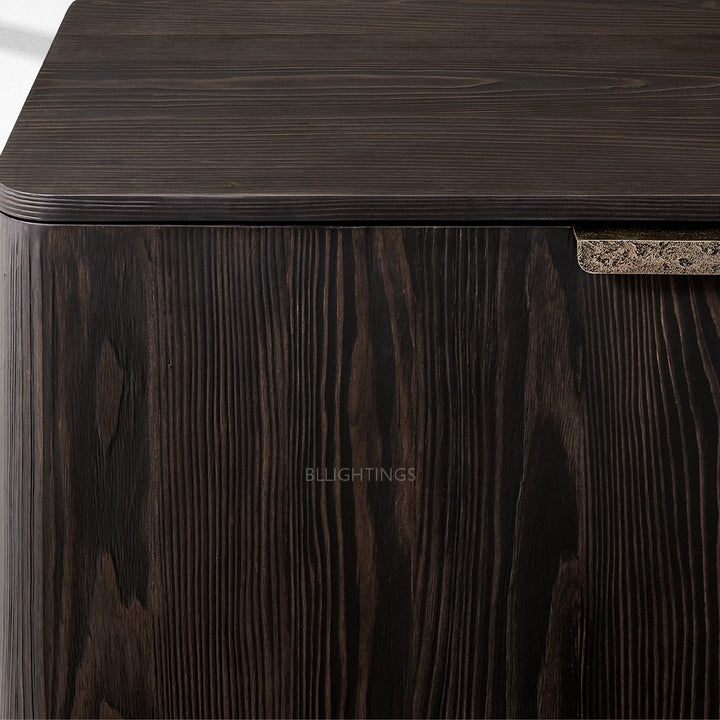 Cira Solid Wood 6-door Sideboard