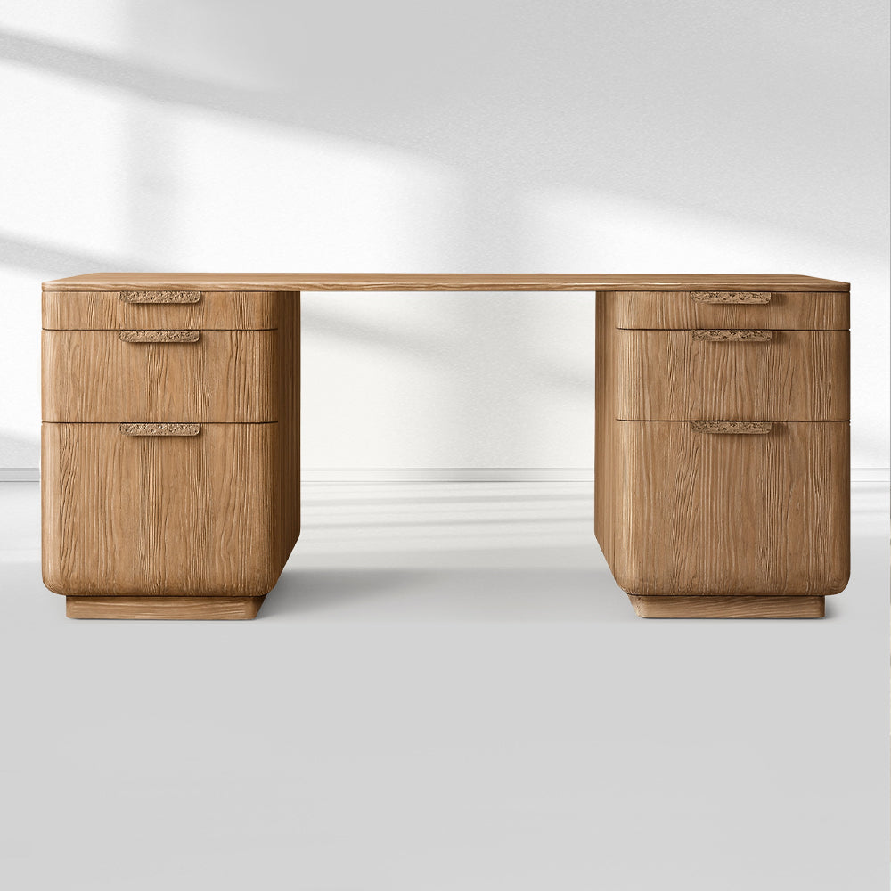 Cira Solid Wood Desk