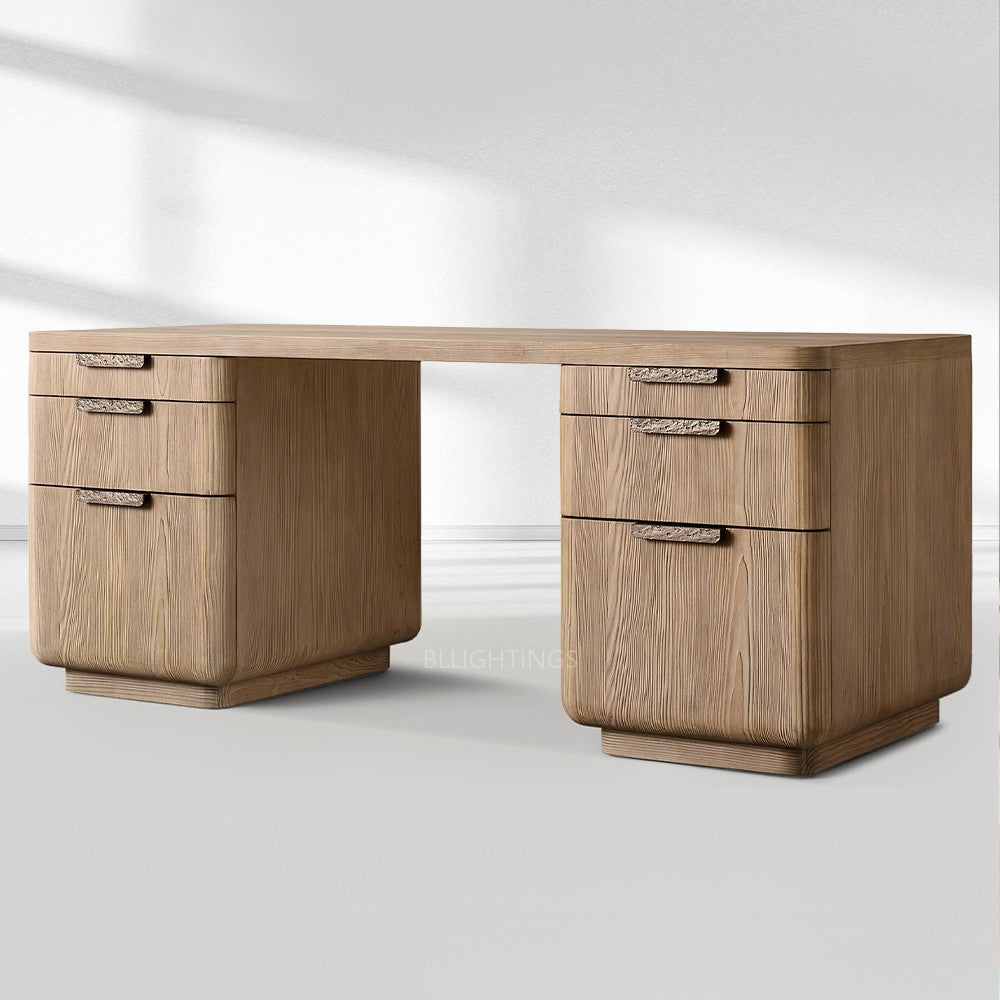Cira Solid Wood Desk
