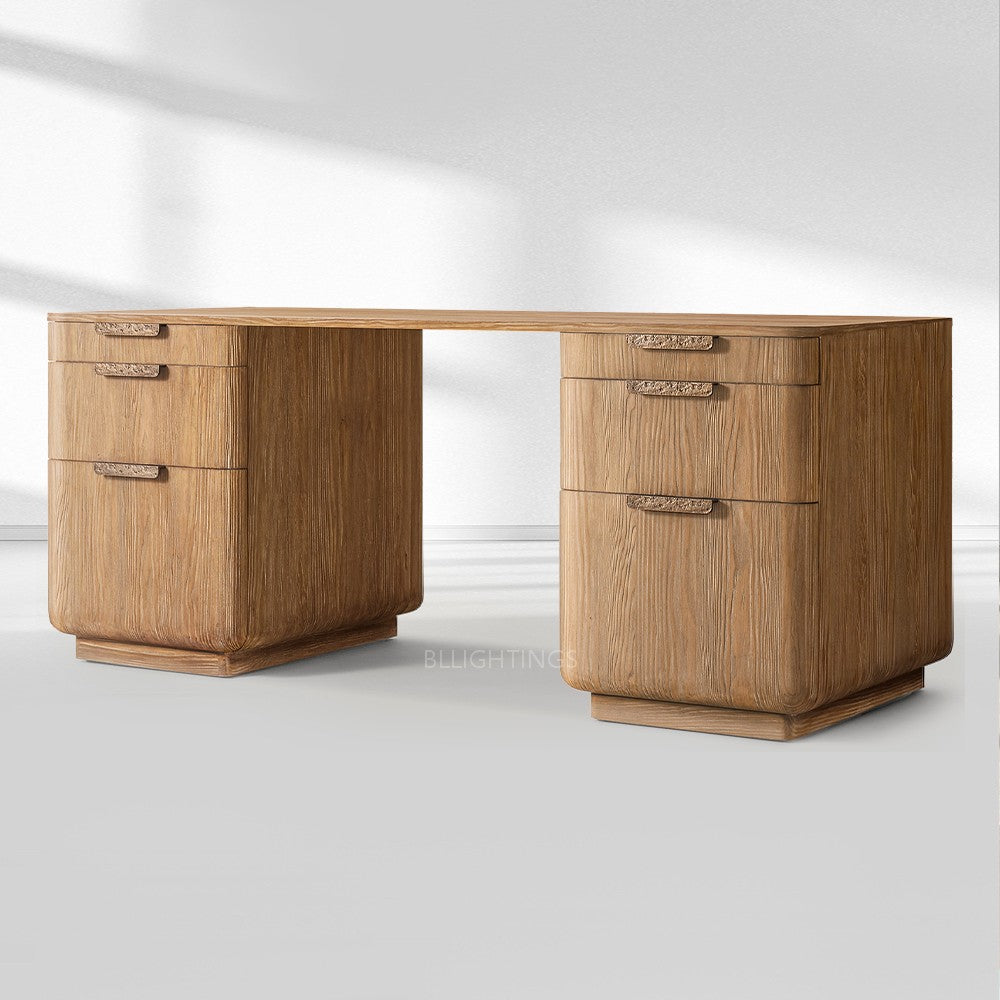 Cira Solid Wood Desk