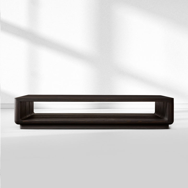 Cira Solid Wood Open Coffee Table