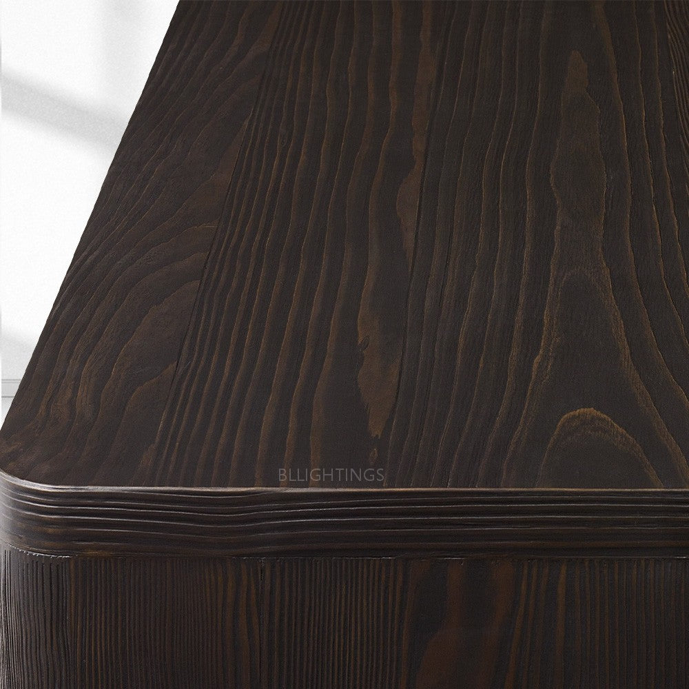 Cira Solid Wood Open Coffee Table