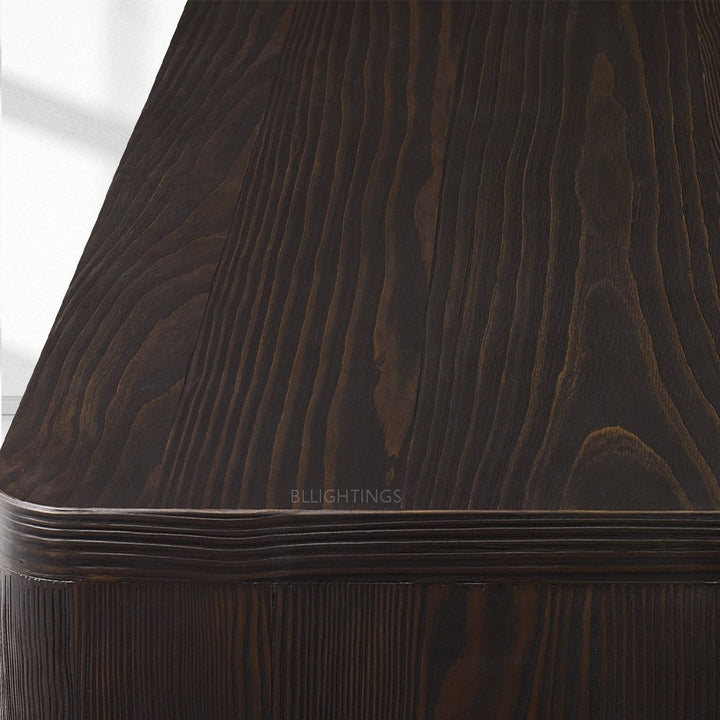 Cira Solid Wood Open Coffee Table