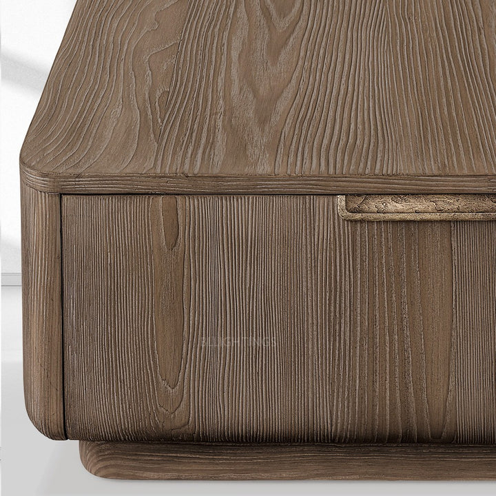 Cira Solid Wood Storage Coffee Table