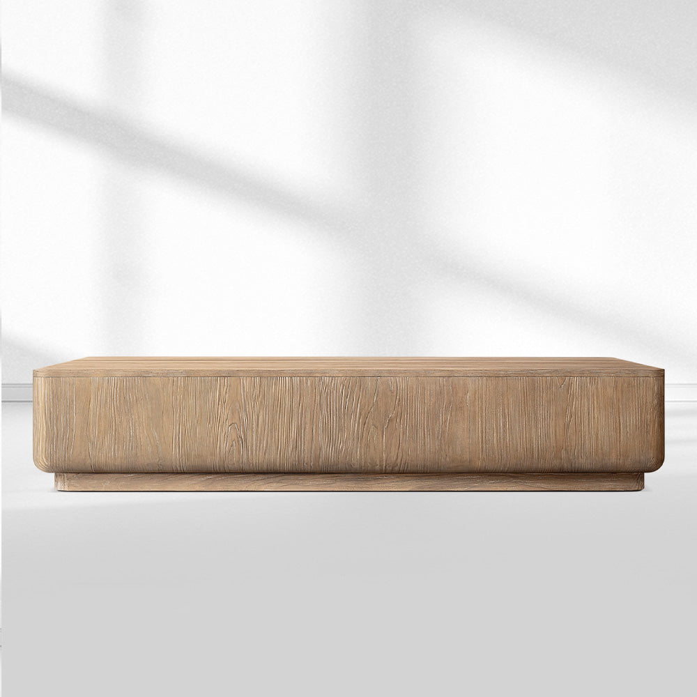 Cira Solid Wood Storage Coffee Table