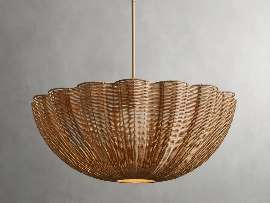 Claria Rattan Pendant