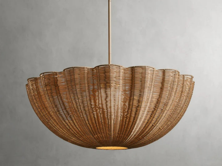Claria Rattan Pendant