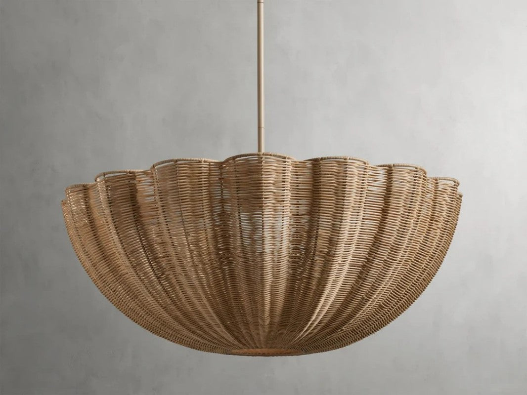 Claria Rattan Pendant