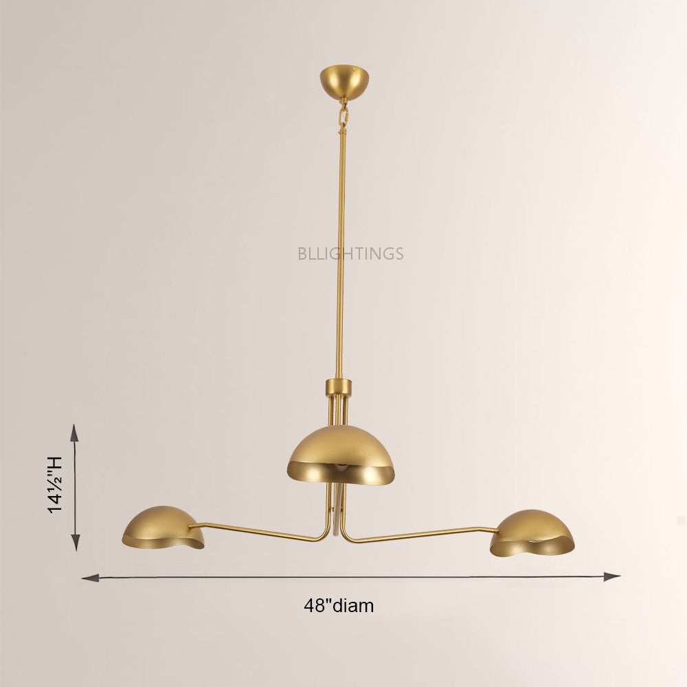 Convessi Round Chandelier 48"