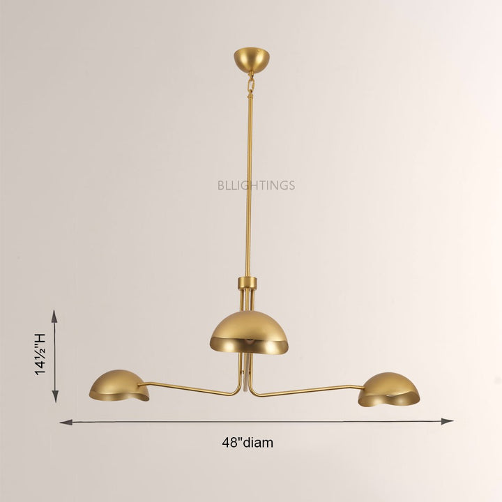 Convessi Round Chandelier 48"