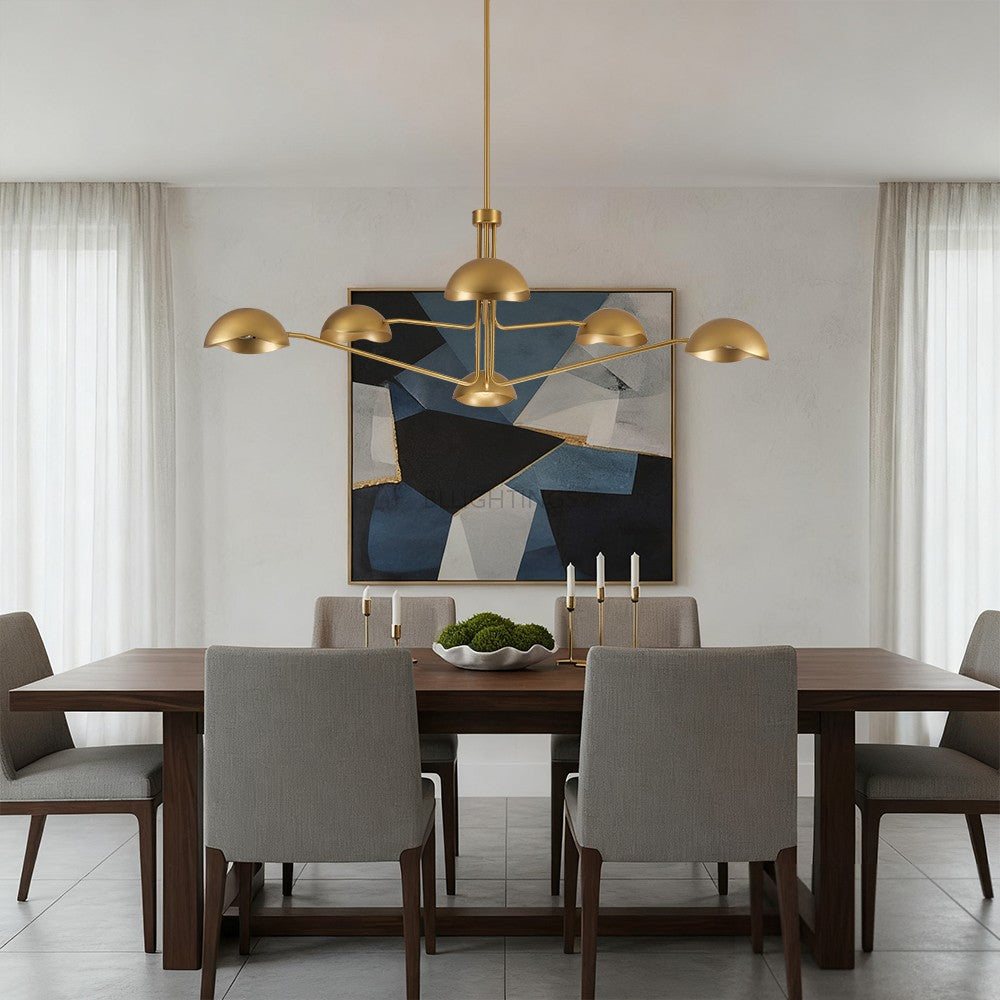 Convessi Round Chandelier 60"