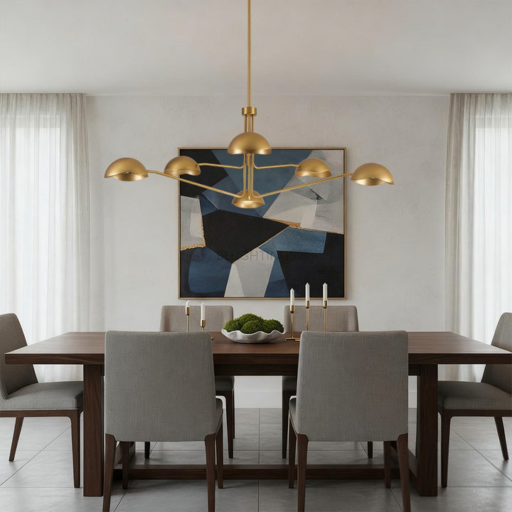 Convessi Round Chandelier 60"