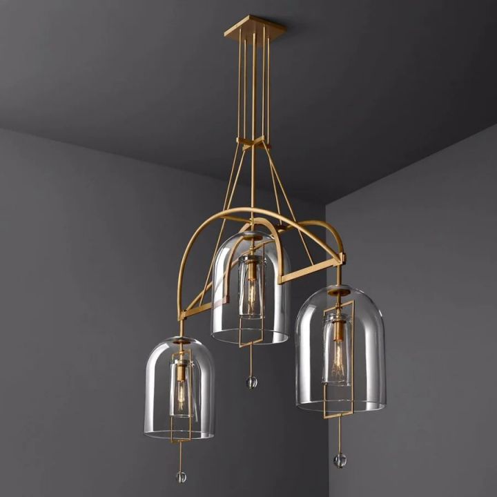 Cora Linear Chandelier 61"