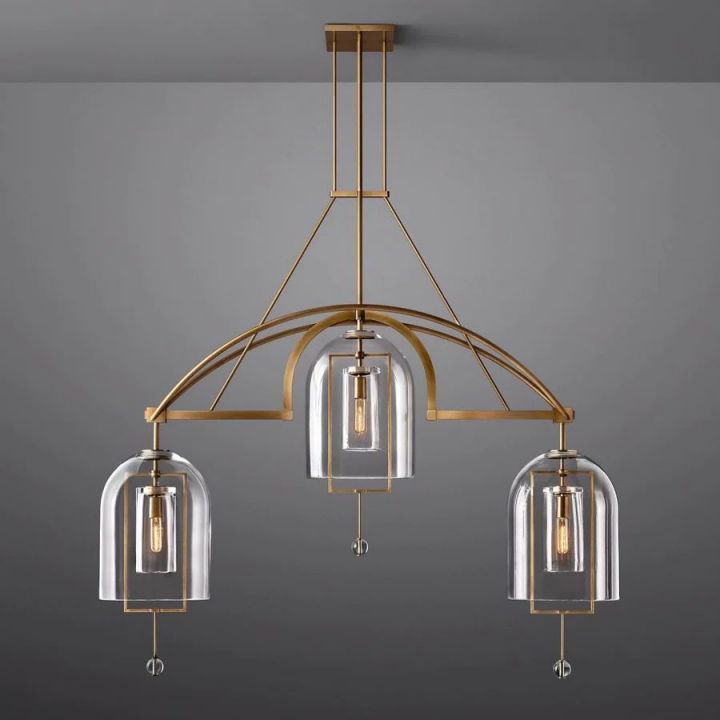 Cora Linear Chandelier 61"