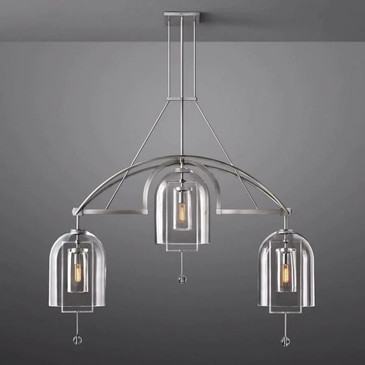 Cora Linear Chandelier 61"