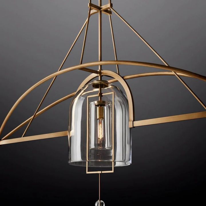 Cora Linear Chandelier 61"