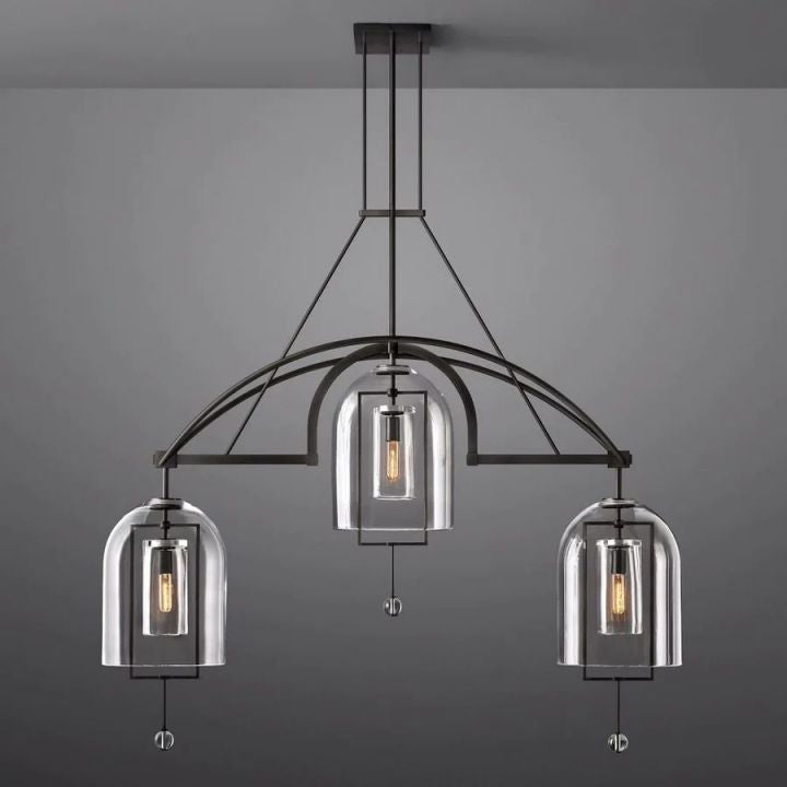 Cora Linear Chandelier 61"