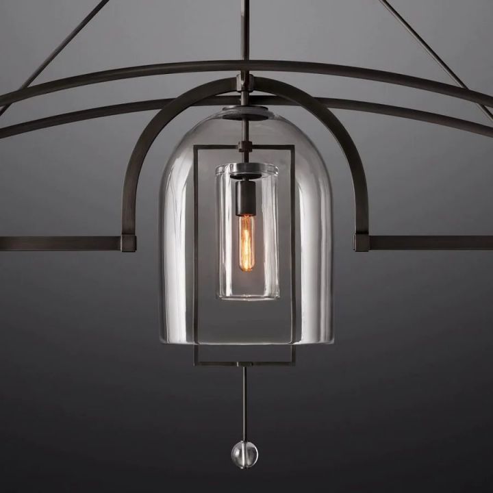 Cora Linear Chandelier 61"