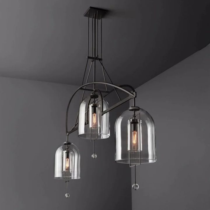 Cora Linear Chandelier 61"