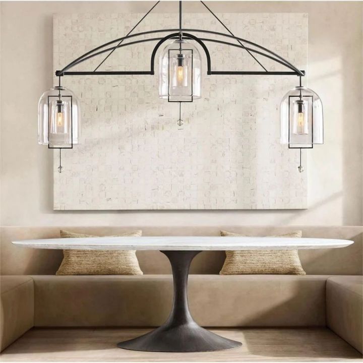 Cora Linear Chandelier 73"