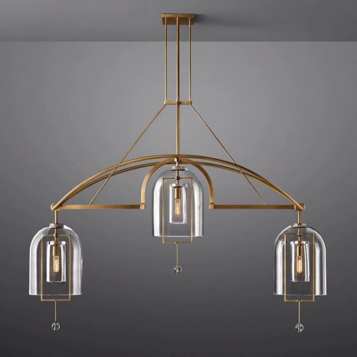 Cora Linear Chandelier 73"