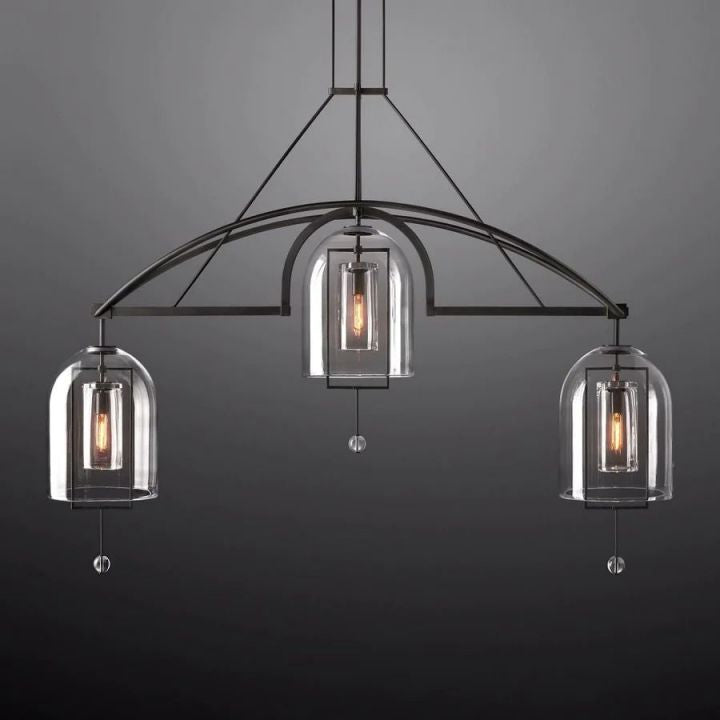 Cora Linear Chandelier 73"